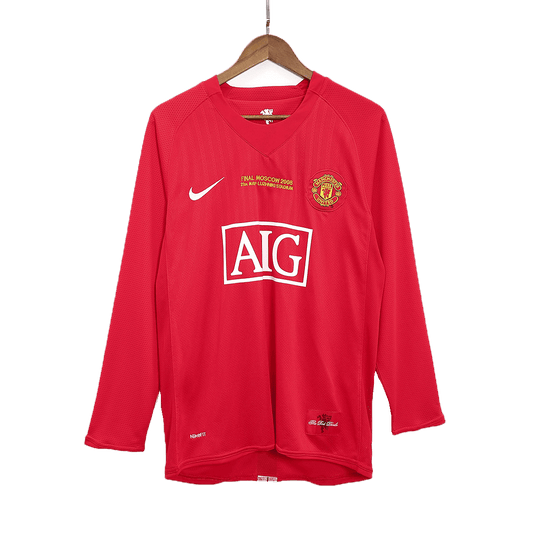 Domácí Retro Dres Manchester United 2007/08 - UCL