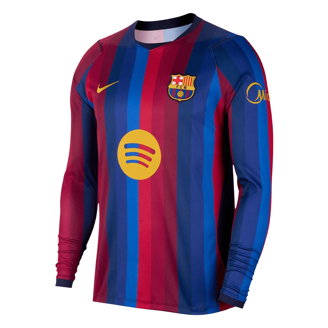 Barcelona domácí fotbalový dres 2026/27 dlouhý rukáv