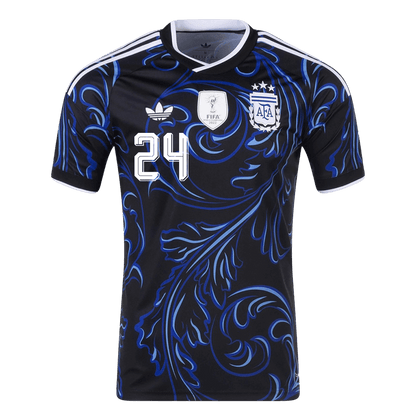 Argentina venkovní fotbalový dres MS 2026 E. FERNÁNDEZ #24