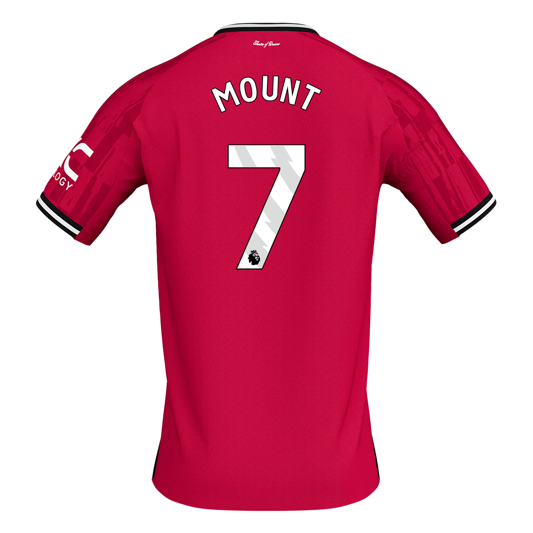 Manchester United domácí fotbalový dres 2025/26 MOUNT #7