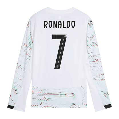 Venkovní Fotbalový Dres Portugal Long Sleeve RONALDO #7