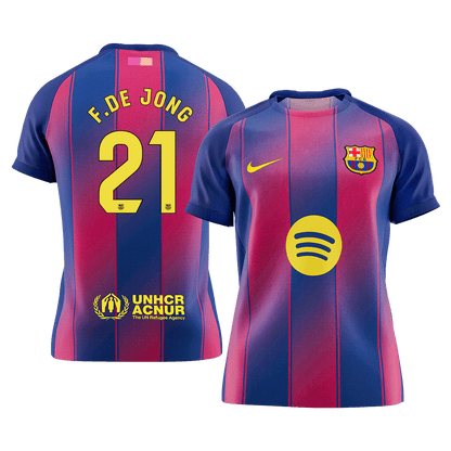 Domácí Fotbalový Dres Barcelona 25/26 F.DE JONG #21