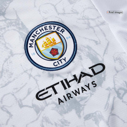 Manchester City fotbalový dres 2025/26 REIJNDERS #4 -KidSuper