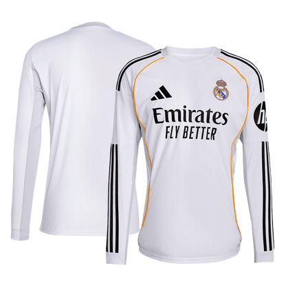 Domácí Fotbalový Dres Real Madrid 25/26 Long Sleeve