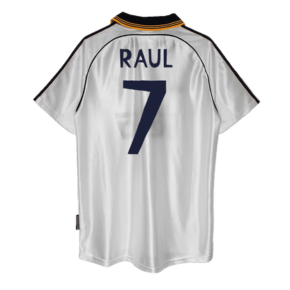 Domácí Retro Dres Real Madrid 1998/00 Retro RAUL #7