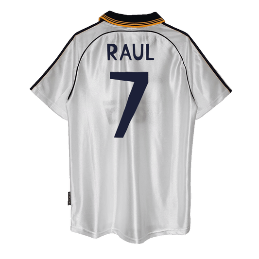 Domácí Retro Dres Real Madrid 1998/00 Retro RAUL #7