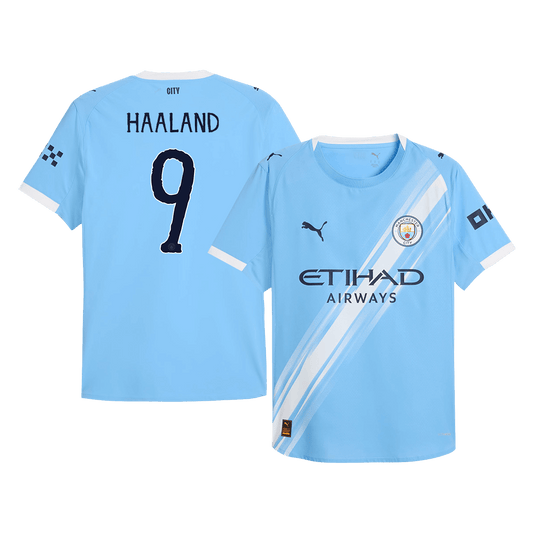 Domácí Fotbalový Dres Manchester City 25/26 Authentic HAALAND #9