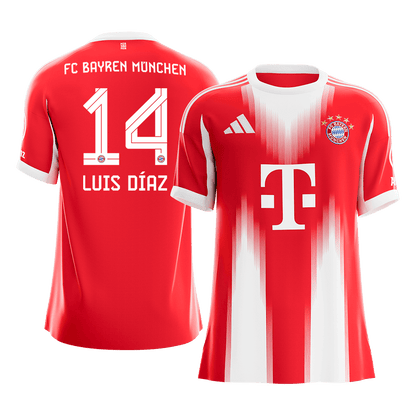Bayern Mnichov domácí fotbalový dres 2025/26 LUIS DÍAZ #14