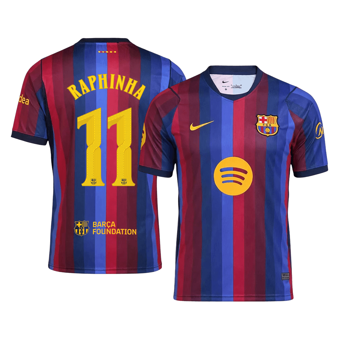 Barcelona domácí fotbalový dres 2026/27 RAPHINHA #11 UCL
