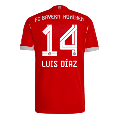 Domácí Fotbalový Dres Bayern Mnichov 25/26 Authentic LUIS DÍAZ #14