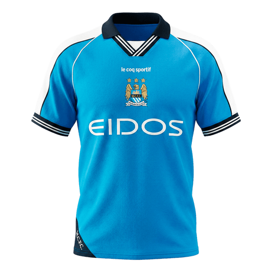 Manchester City domácí retro dres 1999/01