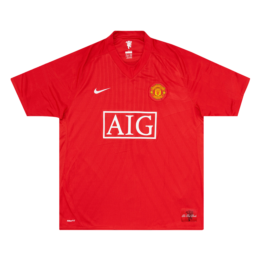 Domácí Retro Dres Manchester United 2007/08