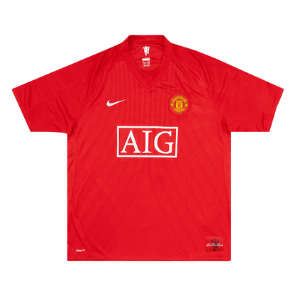Domácí Retro Dres Manchester United 2007/08