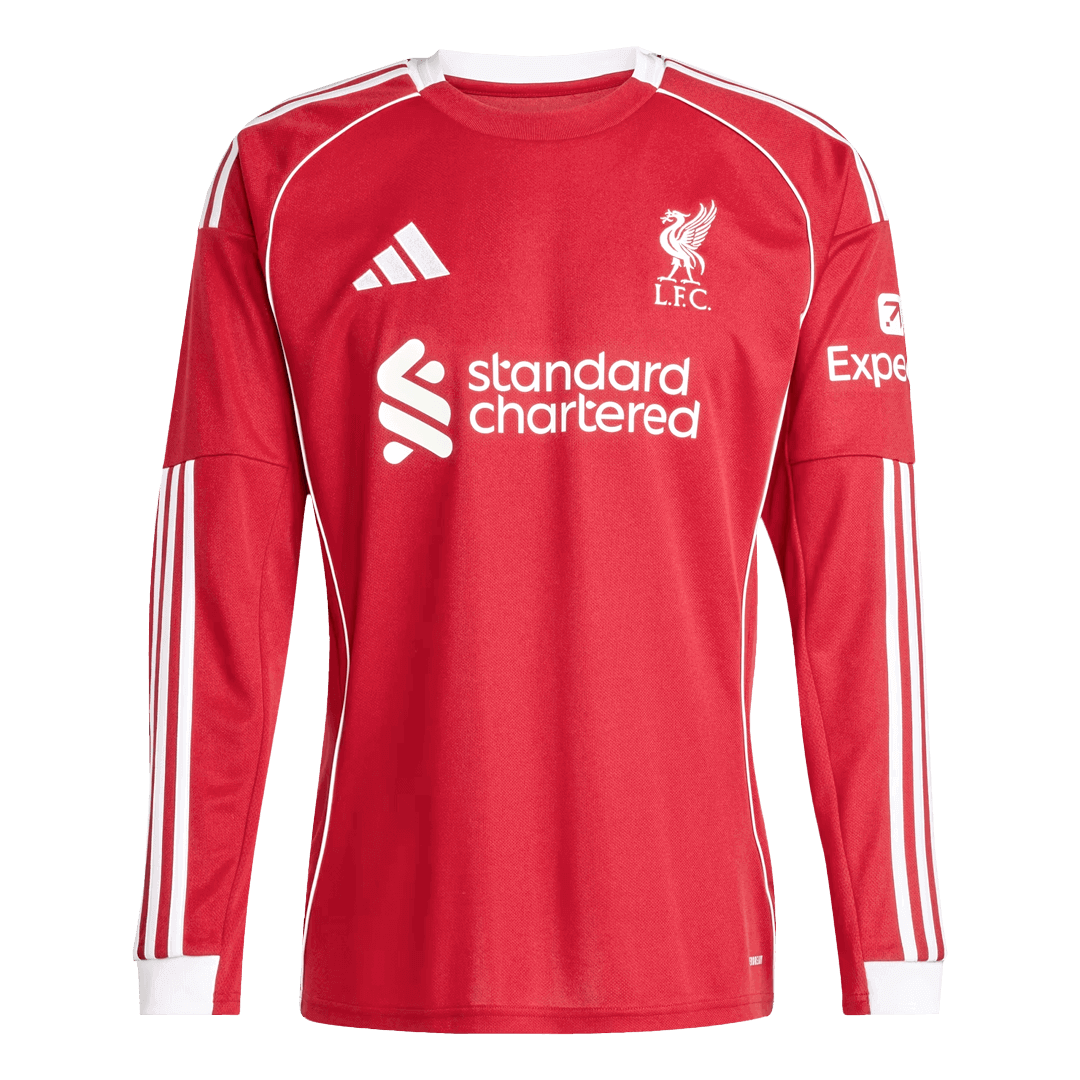 Domácí Fotbalový Dres Liverpool Long Sleeve