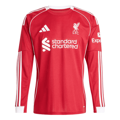 Domácí Fotbalový Dres Liverpool Long Sleeve
