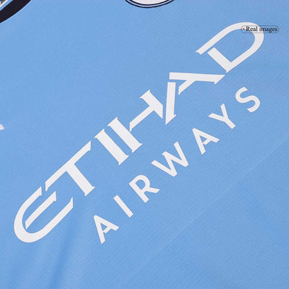 Domácí Fotbalový Dres Manchester City 24/25 Long Sleeve