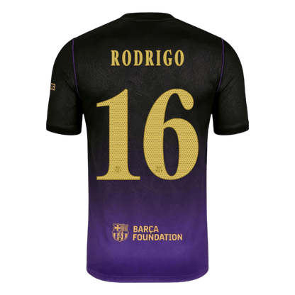 Barcelona venkovní fotbalový dres 2026/27 RODRIGO #16 UCL