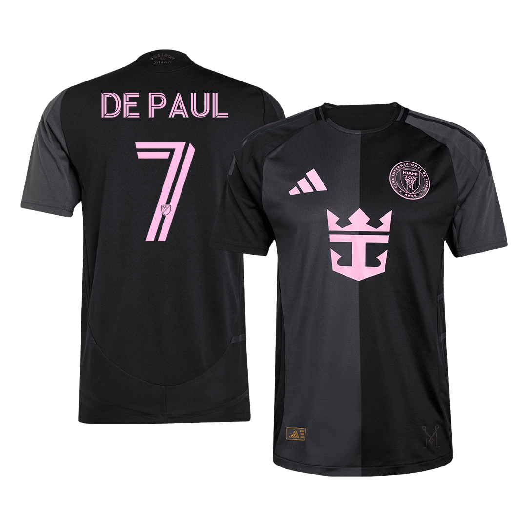 Venkovní Fotbalový Dres Inter Miami CF 2025 Authentic DE PAUL #7
