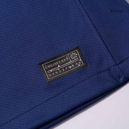 BARCOLA #29 PSG Fourth Away Soccer Jersey 2024/25 Navy - UCL