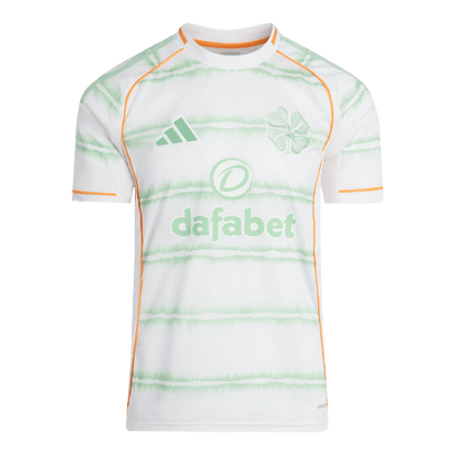 Celtic Third Away Soccer Jersey 2025/26 White