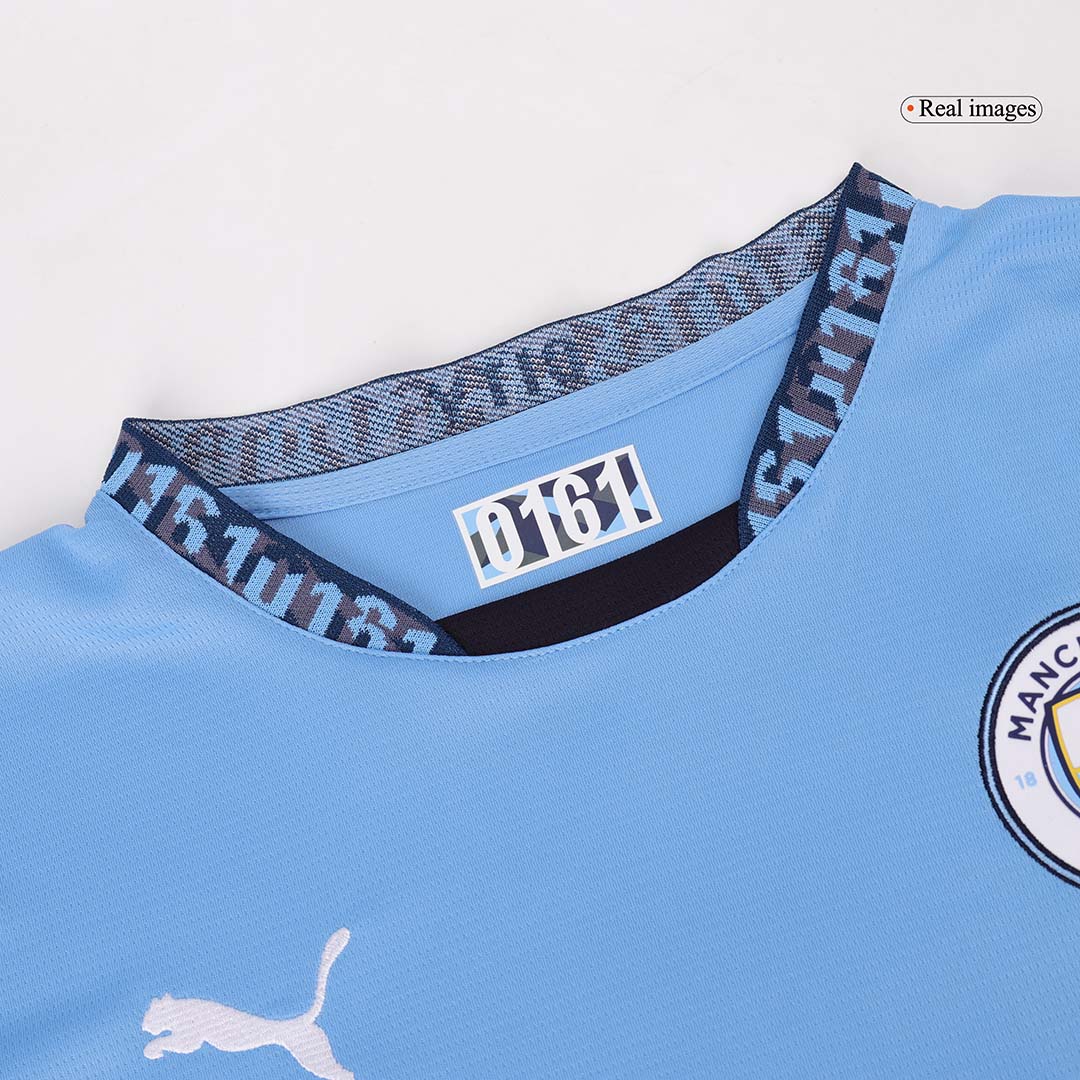 Domácí Fotbalový Dres Manchester City 24/25 Long Sleeve