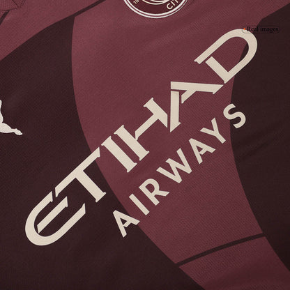 Třetí Fotbalový Dres Manchester City 24/25 HAALAND #9 UCL