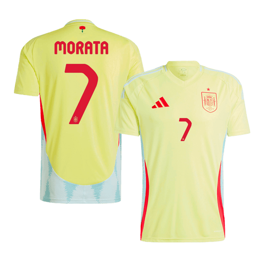Venkovní Fotbalový Dres Spain 2024 MORATA #7