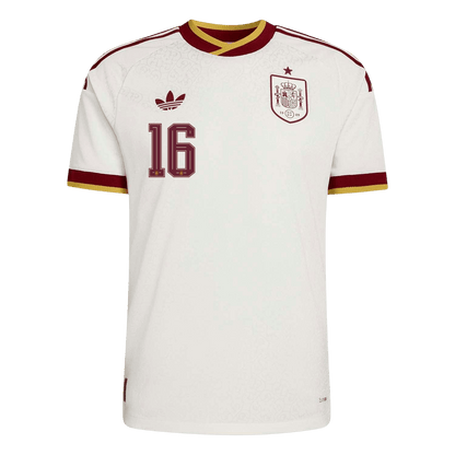 Španělsko venkovní dres MS 2026 hráčská verze RODRIGO #16