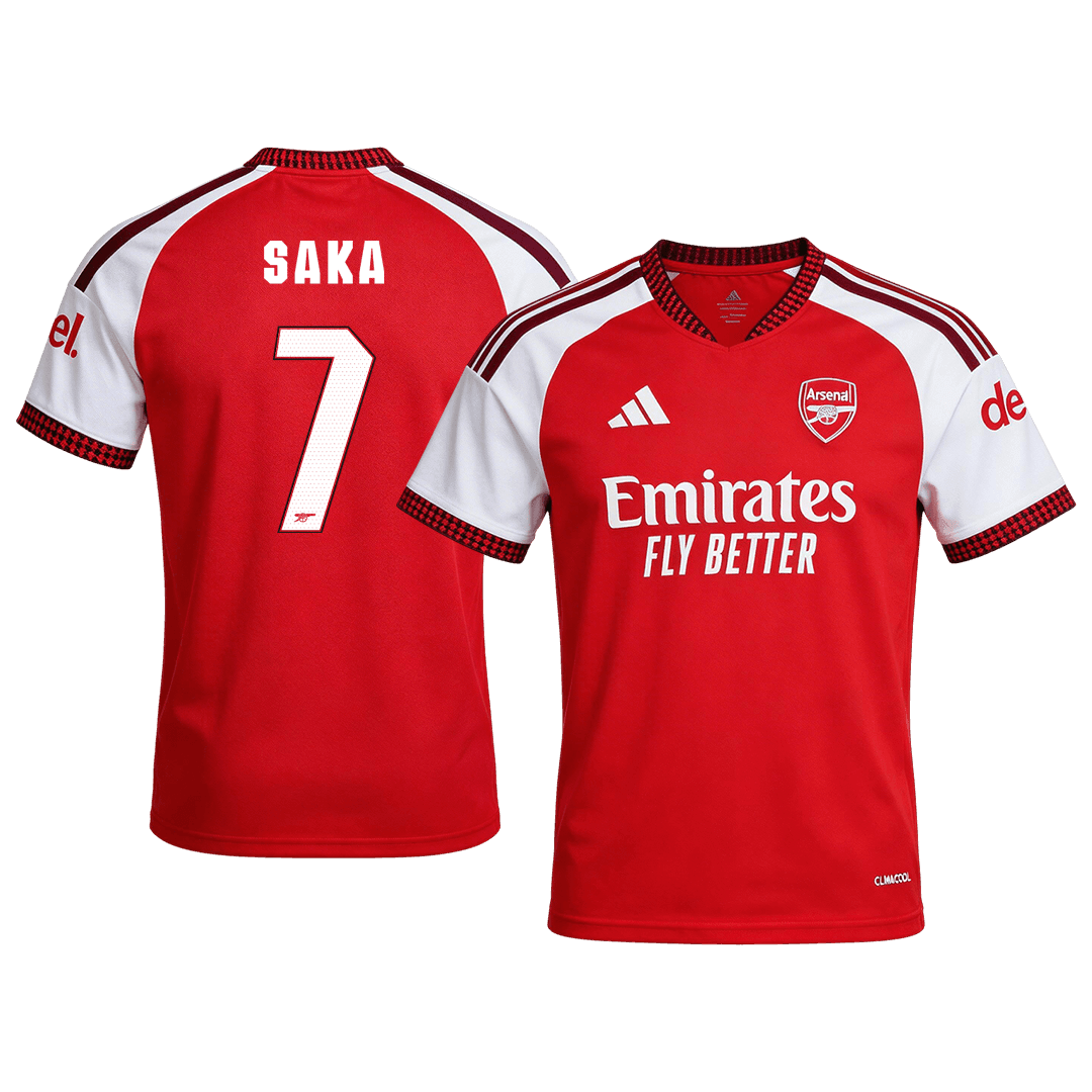 Arsenal domácí fotbalový dres 2026/27 SAKA #7 UCL