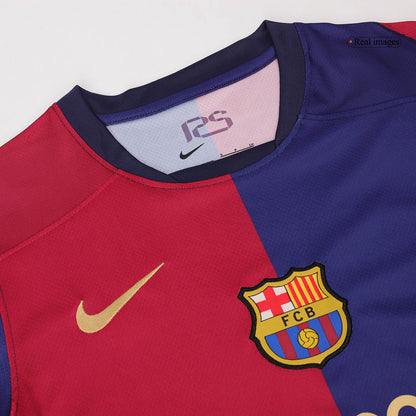 Domácí Fotbalový Dres Barcelona 24/25 Long Sleeve