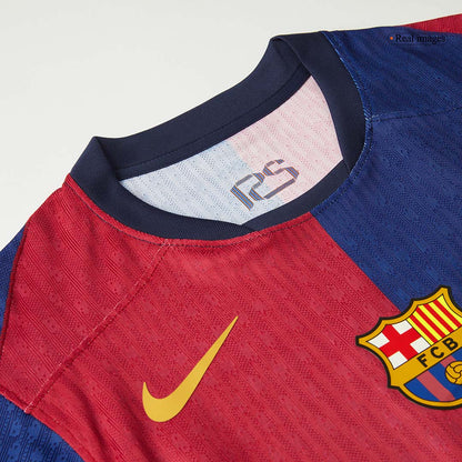 Domácí Fotbalový Dres Barcelona 24/25 Authentic COLDPLAY