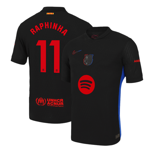 Venkovní Fotbalový Dres Barcelona 24/25 Authentic RAPHINHA #11