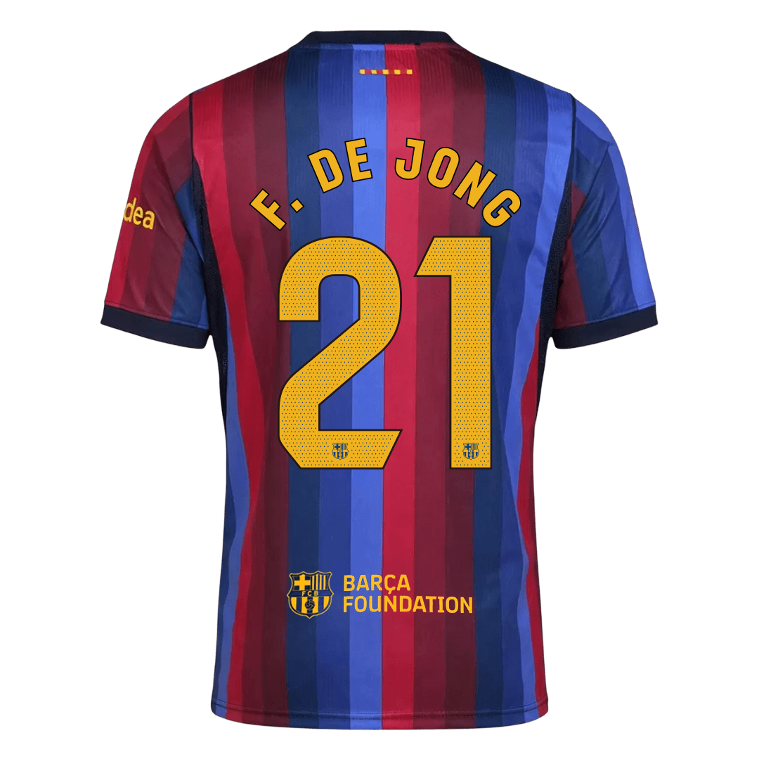Barcelona domácí fotbalový dres 2026/27 F. DE JONG #21