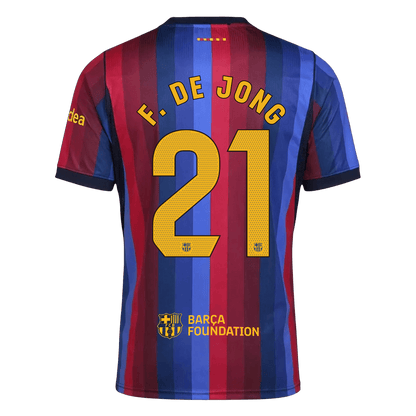 Barcelona domácí fotbalový dres 2026/27 F. DE JONG #21