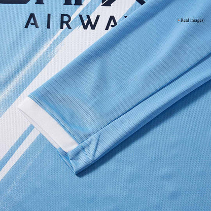 Domácí Fotbalový Dres Manchester City 25/26 Long Sleeve