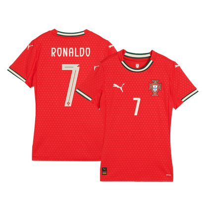 Dámský Domácí Fotbalový Dres Portugal 2025 RONALDO #7