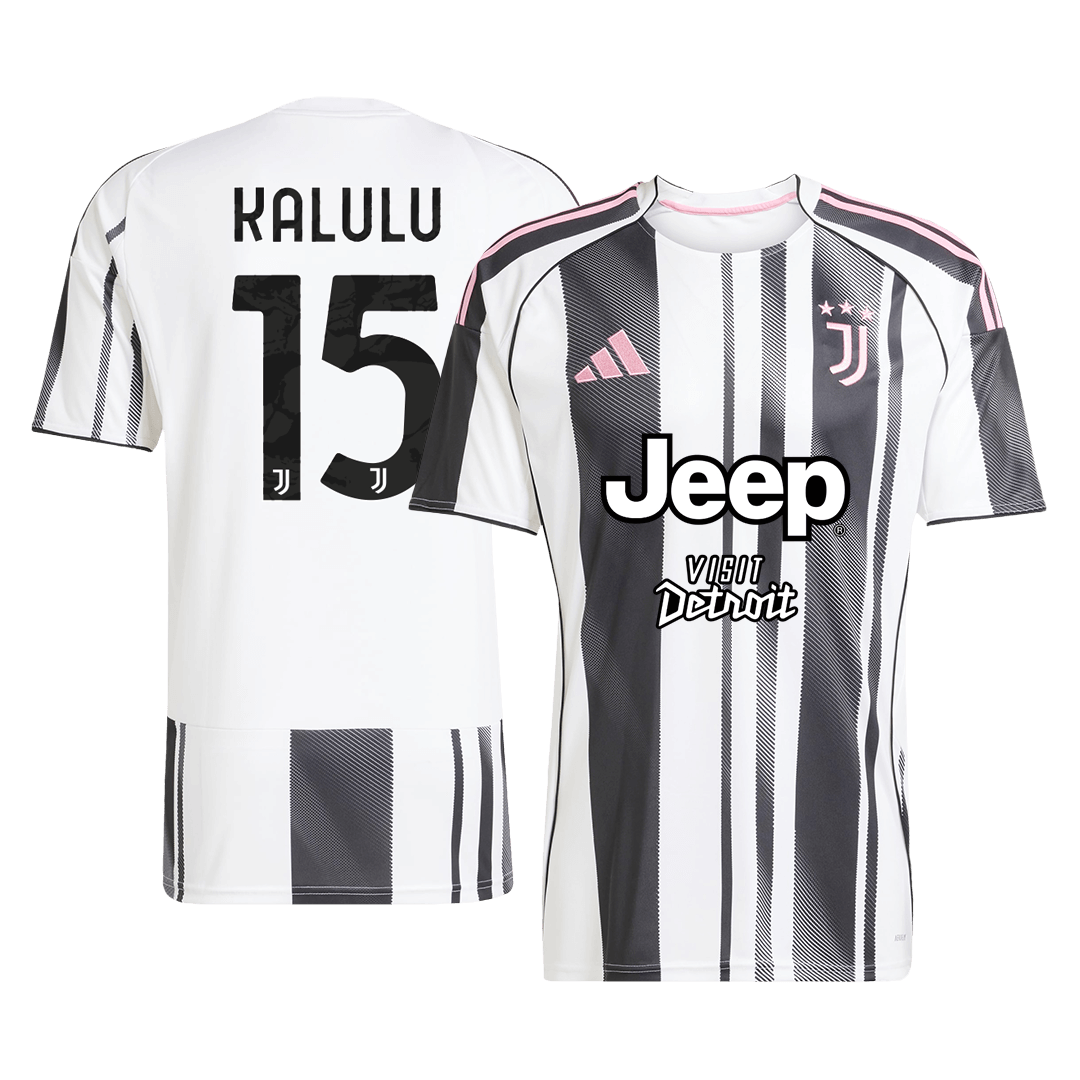 Juventus domácí fotbalový dres 2025/26 KALULU #15