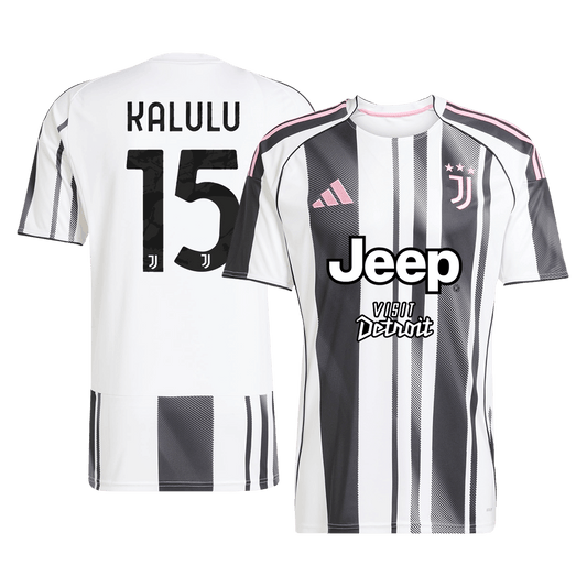 Juventus domácí fotbalový dres 2025/26 KALULU #15