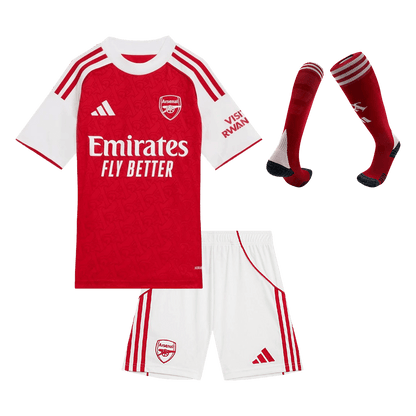 Arsenal dětská domácí kompletní sada 2025/26