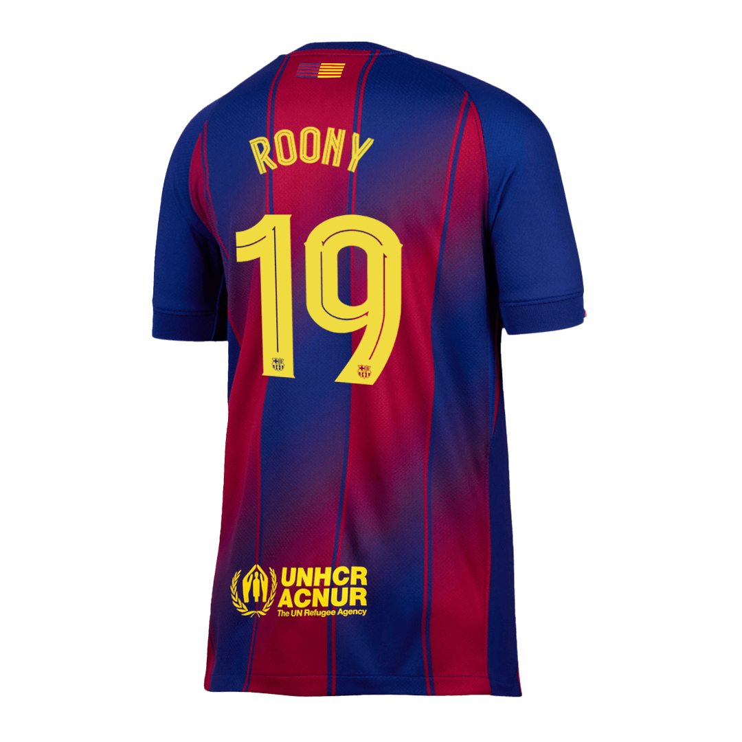 Domácí Fotbalový Dres Barcelona 25/26 ROONY #19 UCL