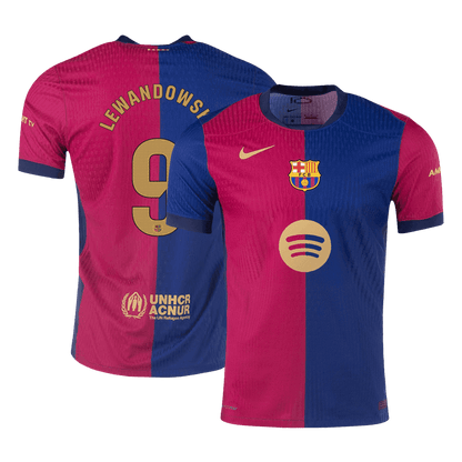 Domácí Fotbalový Dres Barcelona 24/25 Authentic LEWANDOWSKI #9