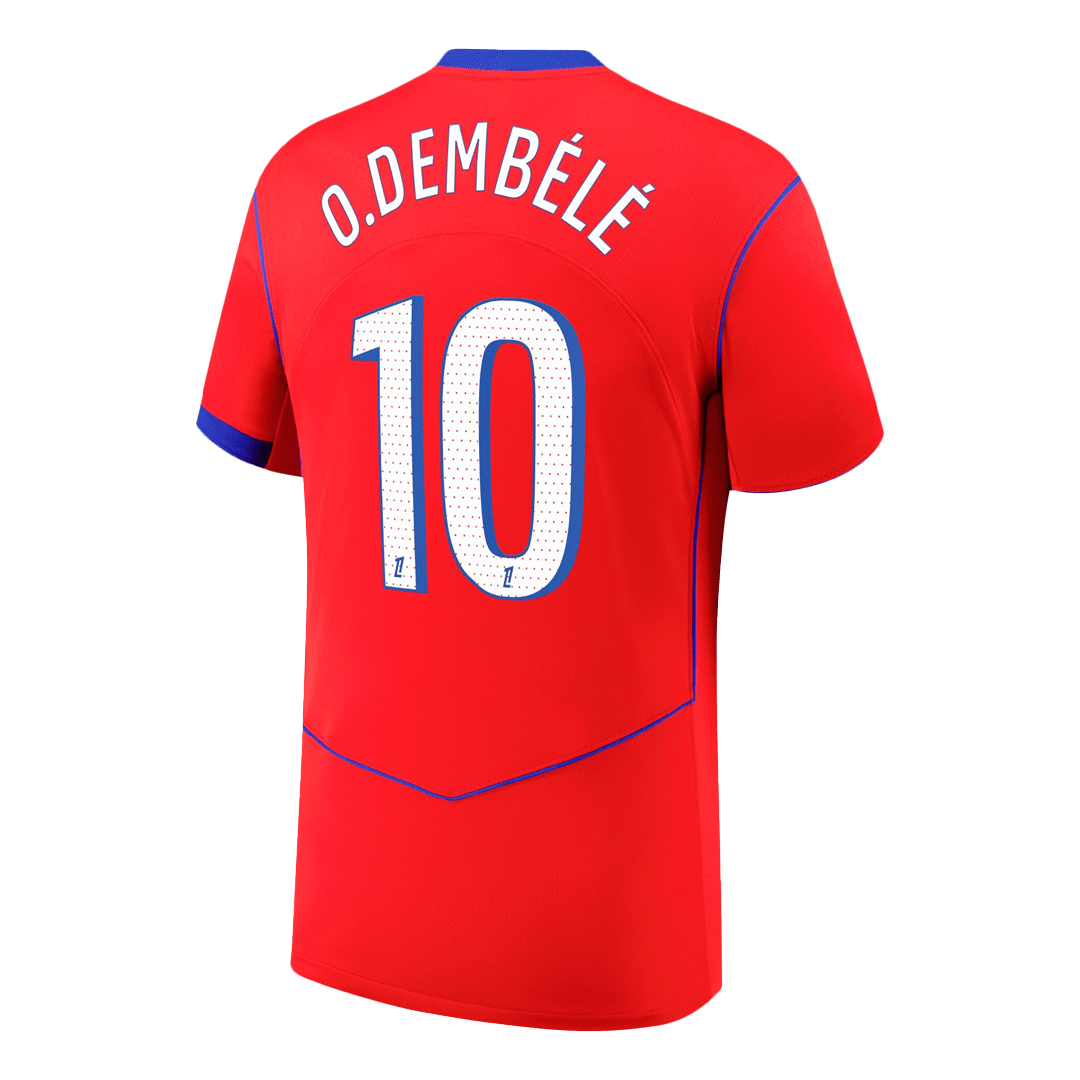 PSG třetí fotbalový dres 2025/26 O.DEMBÉLÉ #10