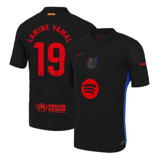 Venkovní Fotbalový Dres Barcelona 24/25 Authentic LAMINE YAMAL #19