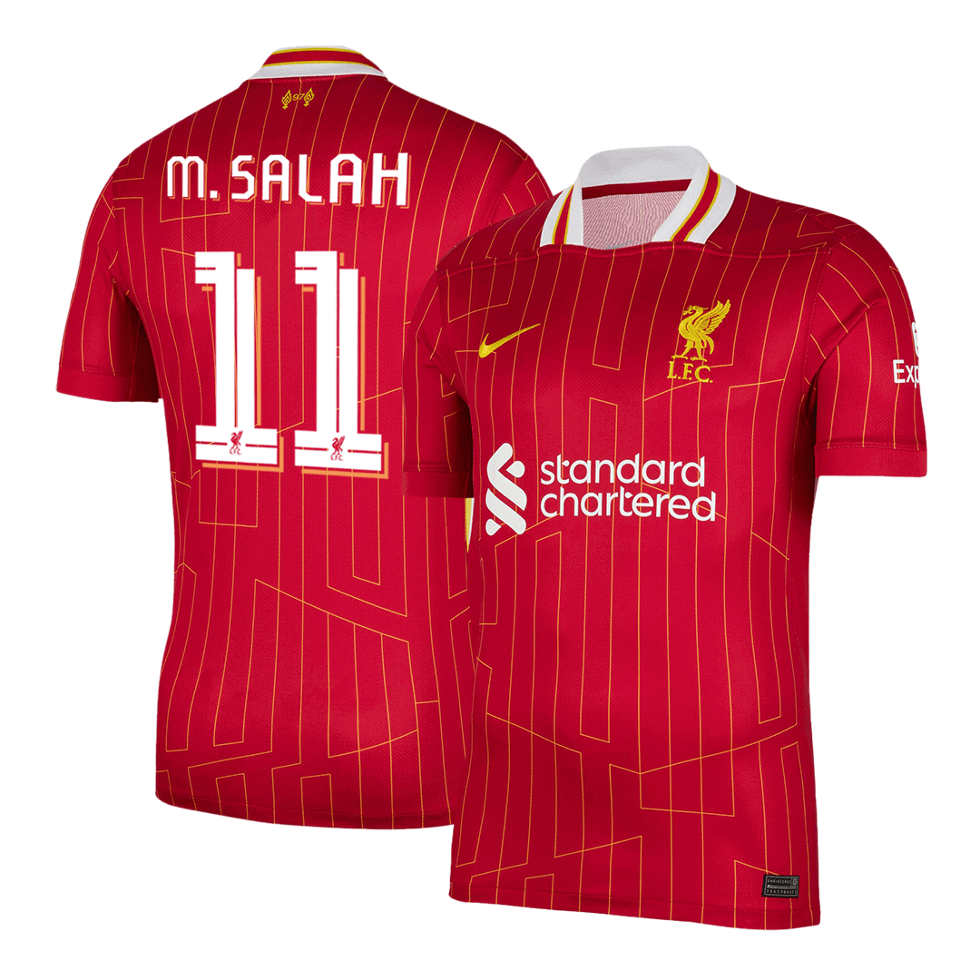 Domácí Fotbalový Dres Liverpool 24/25 M.SALAH #11 UCL