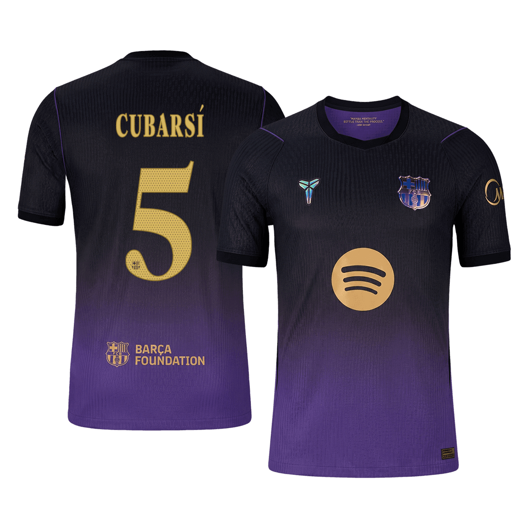 Barcelona venkovní dres 2026/27 hráčská verze CUBARSÍ #5 UCL