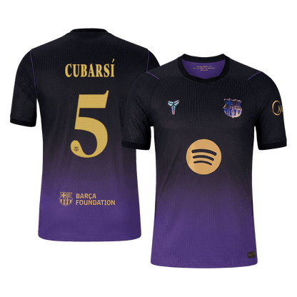 Barcelona venkovní dres 2026/27 hráčská verze CUBARSÍ #5 UCL