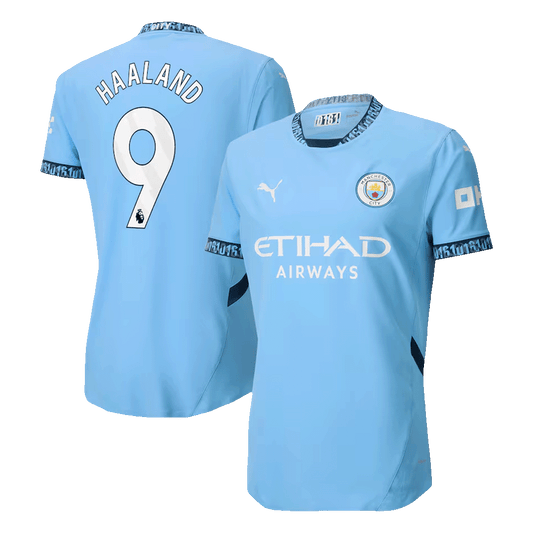 Domácí Fotbalový Dres Manchester City 24/25 Authentic HAALAND #9