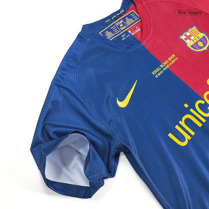 Domácí Retro Dres Barcelona 2008/09 MESSI #10 - UCL Final