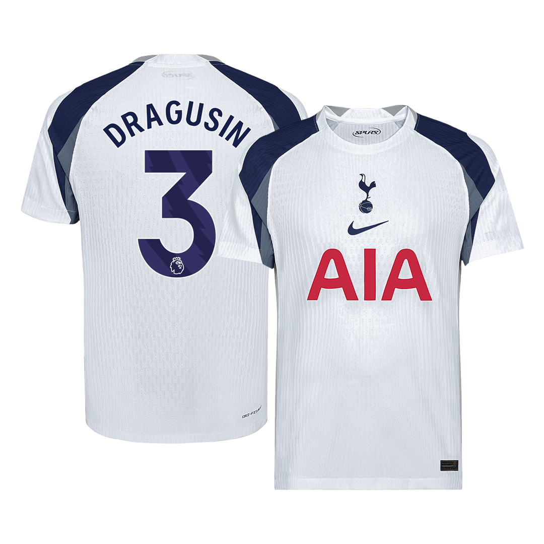 Tottenham Hotspur domácí dres 2025/26 hráčská verze DRAGUSIN #3