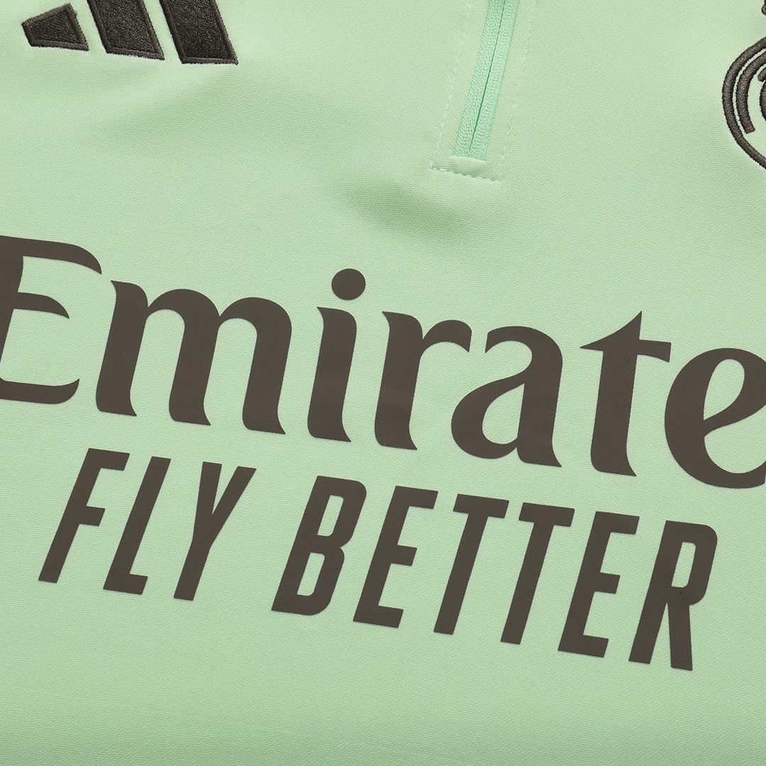 Real Madrid dětská sada mikiny 2025/26 zelená